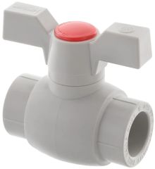 Кран шаровый PPR КШ Koer (бабочка) для горячей воды 25 (Koer K0182.PRO) (KP0235)