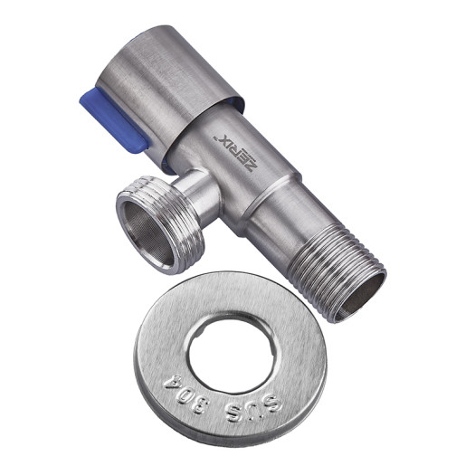 Кран для подключ. сантехприл. Zerix VAL-03-1/2x3/4 с нерж. ст.SUS304 (ZX4799)
