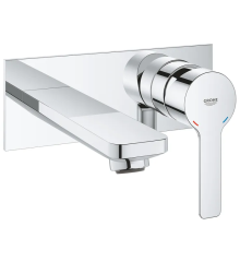 Смеситель для раковины на 2 отверстия Grohe Lineare M-Size (19409001)