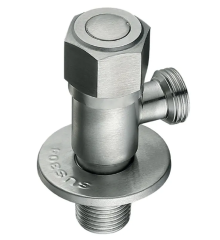 Кран для подключения сантехприборов MIXXUS VAL-06-1/2x1/2 из нерж. стали SUS304 (Цвет нерж) (MI6809)