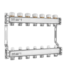 Коллектор с термостатическими и запорными клапанами Roho R805-07M - 1
