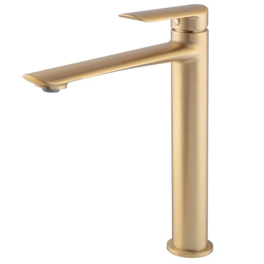Смеситель для умывальника высокий KOER KB-11028-12 (Цвет матовое золото) (KR5295)