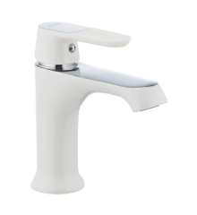 Смеситель для умывальника MIXXUS PREMIUM TIGER 001 NUT WHITE (Цвет белый) (MI0570)