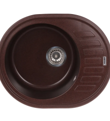 Мойка кухонная Zerix ZS-6250R-12 Коричневая (ZX4552)