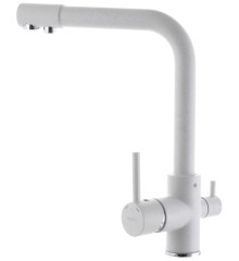 Смеситель для кухни Zerix LR4055W-3 с выходом для питьевой воды (ZX2643)