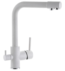Смеситель для кухни Zerix LR4055W-3 с выходом для питьевой воды (ZX2643)
