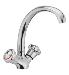 Смеситель для кухни HAIBA MEGA 273 (Цвет хром) (HB0289)