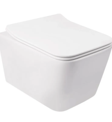Унитаз подвесной MIXXUS QUADRO-0304-R 520х360х365mm система смыва RIMLESS (MI6707)