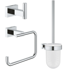 Набор аксессуаров 3 в 1 Grohe Essentials Cube New (40757001)