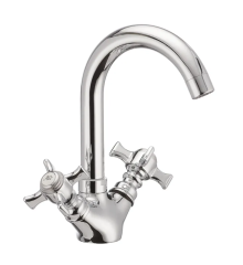 Смеситель для умывальника HAIBA ZEUS 274 (Цвет хром) (HB0435)