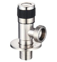 Кран для подключения сантехприборов Champion VAL-05 1/2x3/4 с нерж. стали SUS304 (CH0324)