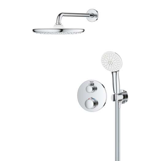 Душевая система скрытого монтажа с термостатом Grohe Grohtherm (34872000)