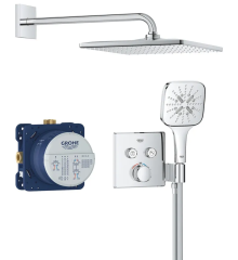 Душевая система скрытого монтажа с термостатом Grohe Grohtherm SmartControl (34865000)