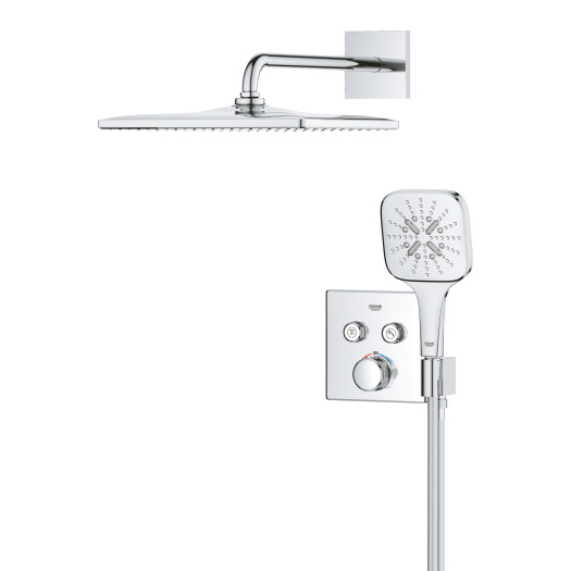 Душевая система скрытого монтажа с термостатом Grohe Grohtherm SmartControl (34865000)