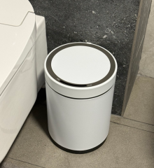 Відро для сміття сенсорне кругле KOER TC-020609-08 9 л (колір білий) (KR5938)