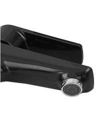 Смеситель для умывальника PLAMIX OSCAR-001 BLACK (без подводки) (Цвет черный) (PM0024)
