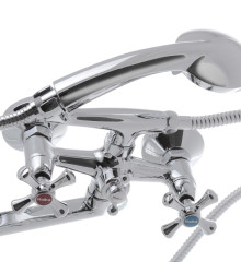 Смеситель для ванны HAIBA SMES 143 (Цвет хром) (HB0368)