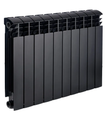 Биметаллический радиатор Koer 100 Bimetal-500 Ultra BLACK (KR5132) / Цена за 1 секцию