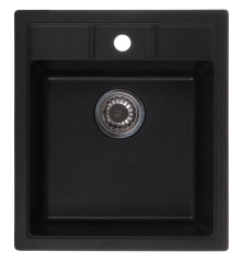 Мойка кухонная Zerix ZS-4651S-14 Черный металлик (ZX4570)