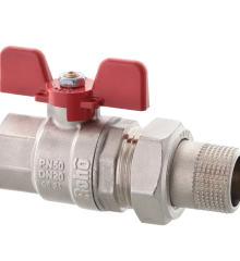Кран с американкой прямой Roho R105-050 - 1/2