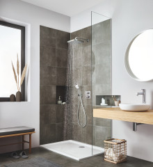 Смеситель скрытого монтажа с термостатом Grohe Grohtherm Convent. Concealed (24079000)