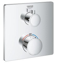 Смеситель скрытого монтажа с термостатом Grohe Grohtherm Convent. Concealed (24079000)