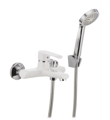Смеситель для ванны MIXXUS COLORADO 009 EURO WHITE (Цвет белый) (MI1640)