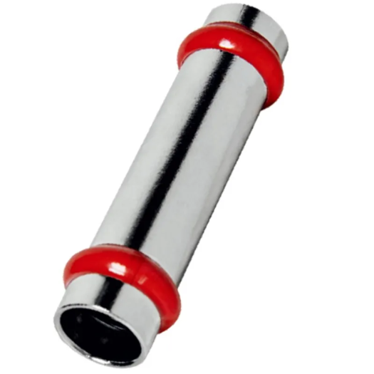 Муфта надвижная KOER KQ.C28 PRESS-INOX AISI 304 28x28 (KR6317)