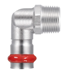 Колено 90° НР KOER KQ.L1806M PRESS-INOX AISI 304 18x1/2