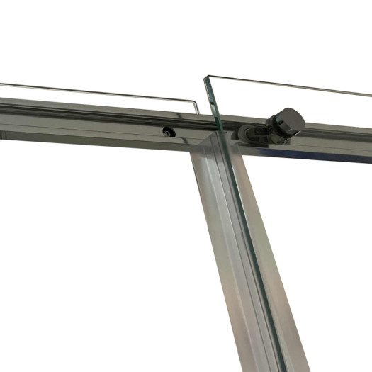 Душевая кабина без поддона KOER SR SC03-90x90x200-TR-01 прозрачное стекло EASY CLEAN 6мм хром (KR5356)
