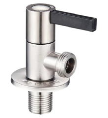 Кран для подключения сантехприборов Zerix VAL-11-1/2x1/2 из нерж.стали SUS304 (ZX5104)