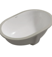 Раковина врезная под столешницу MIXXUS PREMIUM ELLIPSE-1701 570х385х205mm (перелив) (MP6566)