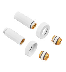 Комплект удлинителей 1/2Fx1/2M белый KOER KF.SET.06MF WHITE (KR5850)