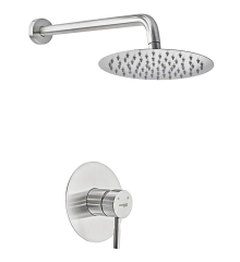 Душевая система MIXXUS SUS-003 INNER (встроенная) из нерж. стали SUS304 (Цвет нерж) (MI6015)