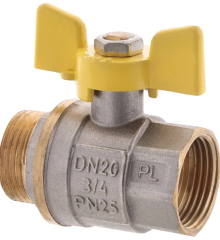 Кран кульовий FERRO PL 3/4
