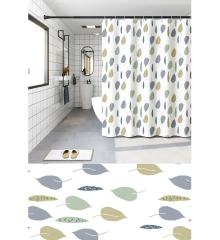 Шторка для ванной ZERIX SCP-008-180x200 из PEVA (полиэтиленвинилацетата) (Узор 