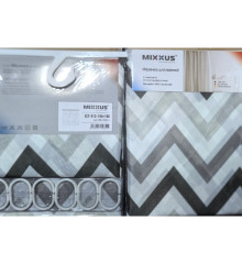 Шторка для ванной MIXXUS SCT-013-180x180 из полиэстера (узор 