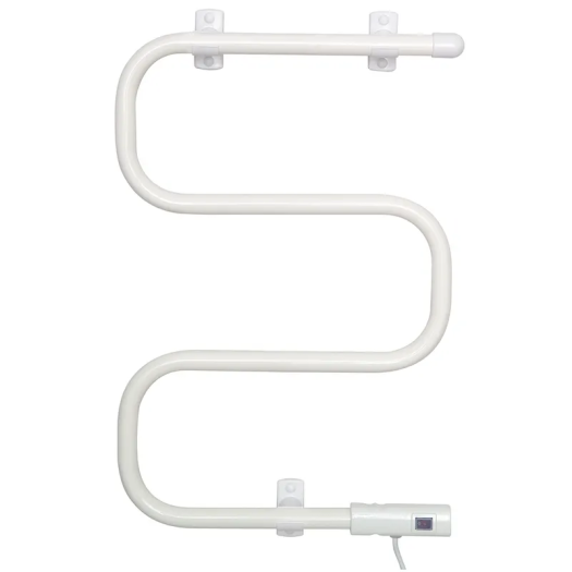 Полотенцесушитель электрический ZERIX Viper EPV-4060R-WHITE 60W, 220-240V (ZX4919)