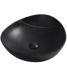 Раковина накладная MIXXUS PREMIUM WAVE-0104 MARBLE 460х420х130mm (MP6534)