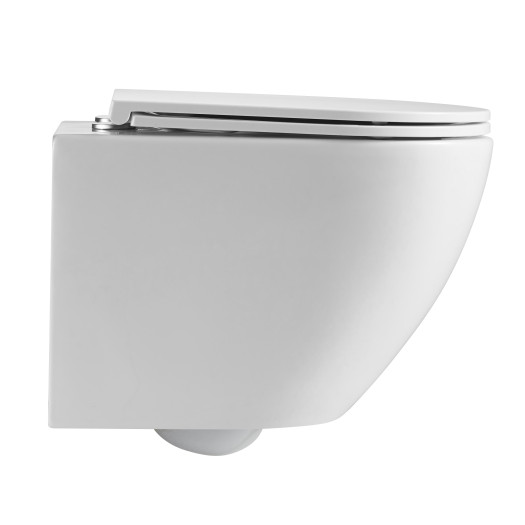 Унитаз подвесной MIXXUS PREMIUM ELLIPSE-0301-R 495х365х365mm система смыва RIMLESS (MP6460)