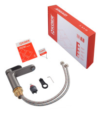 Смеситель для умывальника KOER KB-10030-07 (Цвет графит) (KR5426)