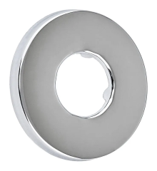 Чашка декоративная Zerix RST-01 Chrome (круглая) из нержавеющей стали SUS304 (цвет хром) (ZX5106)