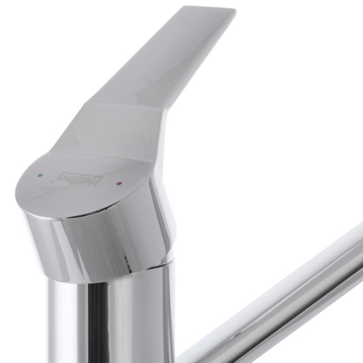 Смеситель для умывальника HAIBA ZEON 555-15CM NUT (Цвет хром) (HB0414)