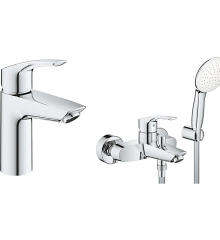 Набор смесителей для ванны Grohe Eurosmart (UA123302S0)