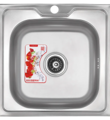Мойка кухонная Zerix Z5050-06-160MD (micro decor) (ZS0581)