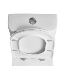 Бачок до унітазу-компакту MIXXUS PREMIUM WAVE-0403-R TANK 430x390x140 у комплекті зі зливною арматурою (MI8334)