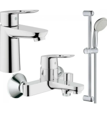 Набор смесителей для ванной S-Size Grohe BauLoop (123214S)