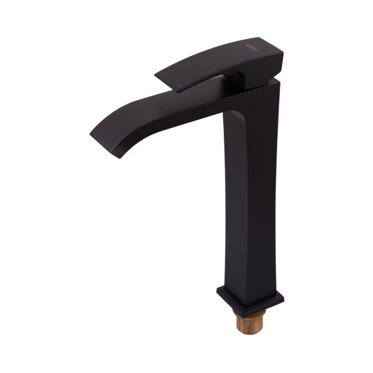Смеситель для умывальника высокий KOER KB-13007-05 (Цвет черный) (KR3445)