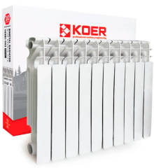 Биметаллический радиатор Koer 100 Bimetal-500 Royal (KR4957) / Цена за 1 секцию