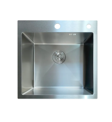 Мойка из нерж. стали MIXXUS MH5050 MICRO DECOR SS COLOR (3.0/0.8) (Цвет нерж) (MI8212)